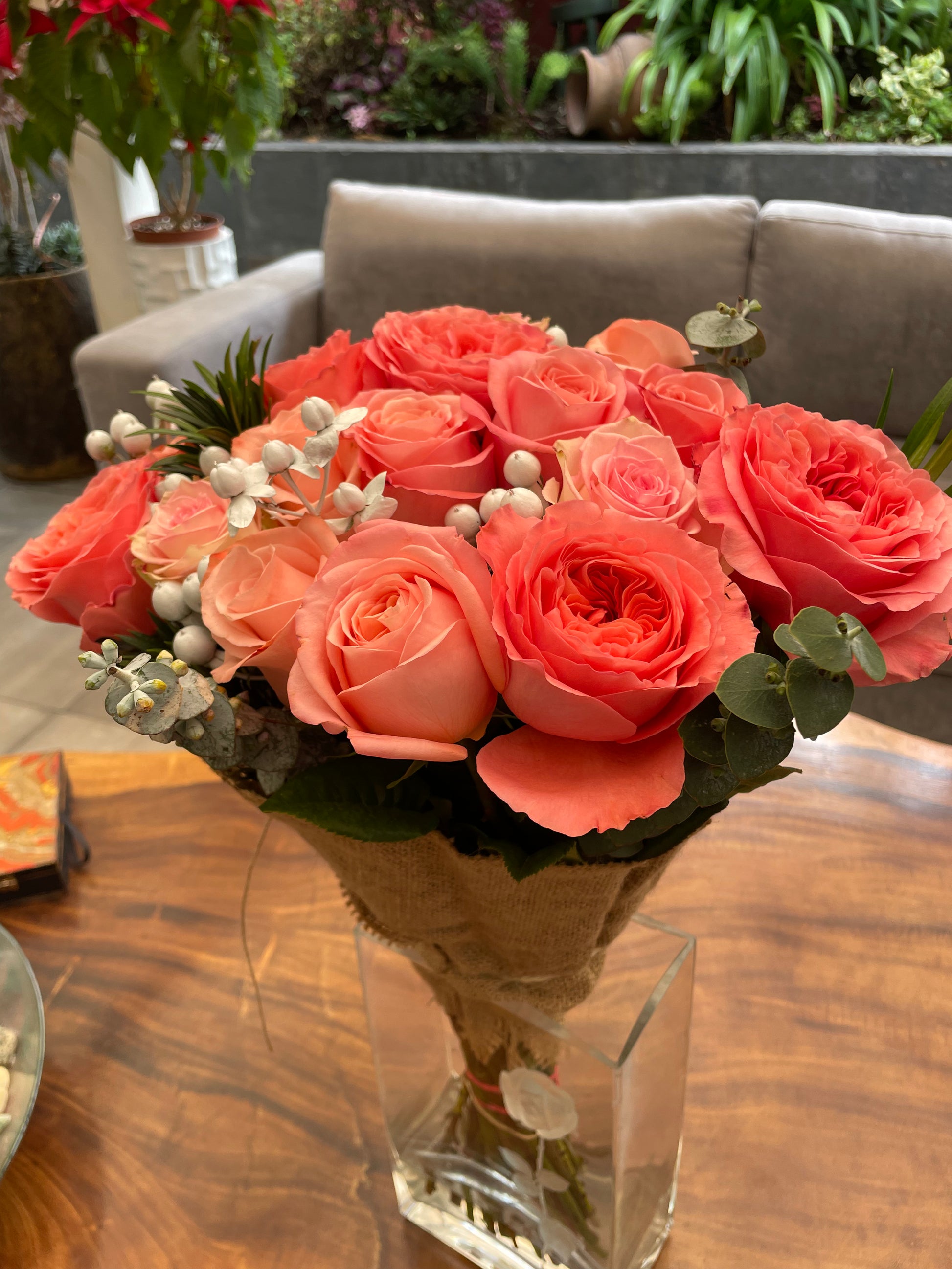 The Togetherness Bouquet - Pink Roses (Valentine's Collection)