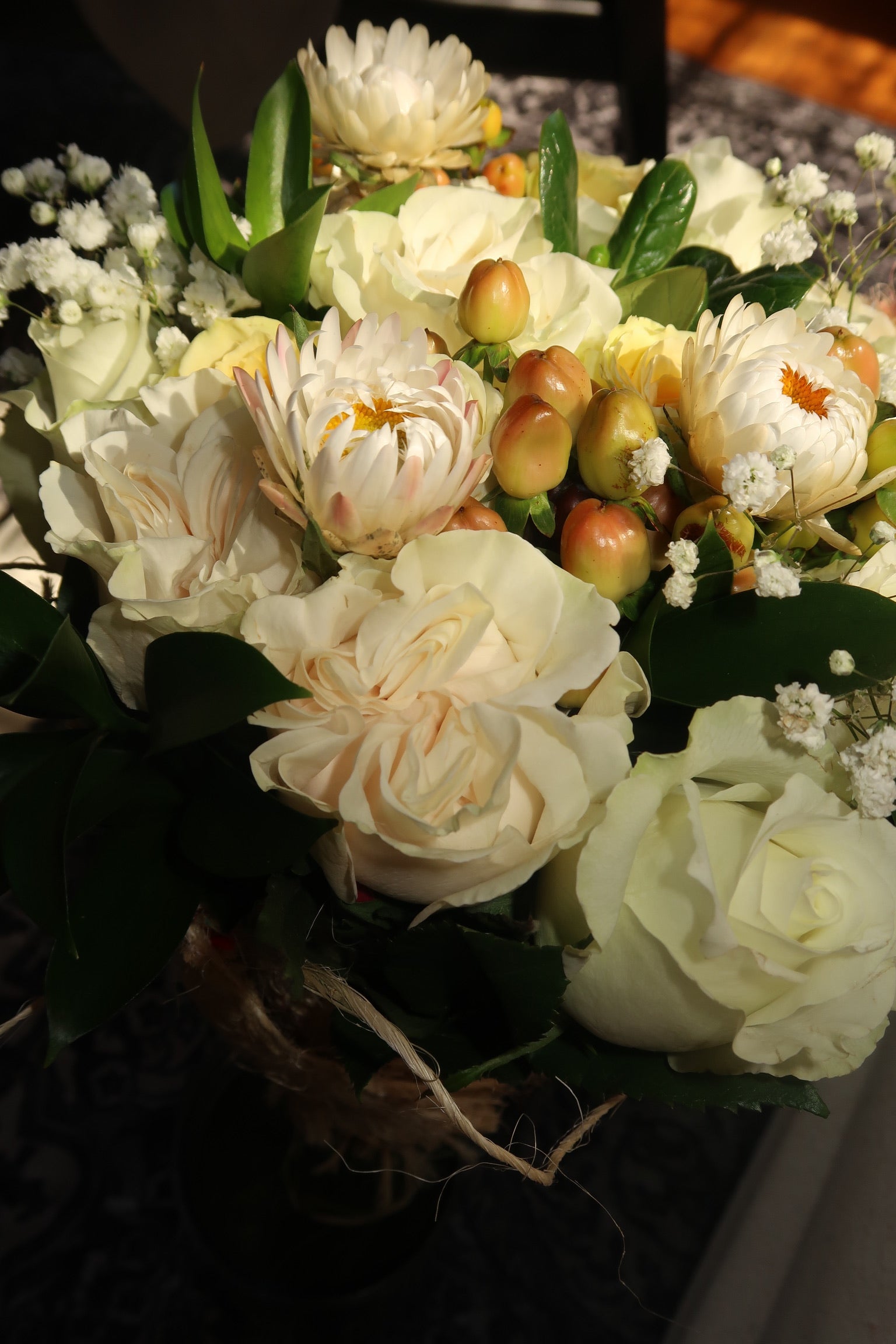 Cream de la Creme (Signature Petal Arrangement)