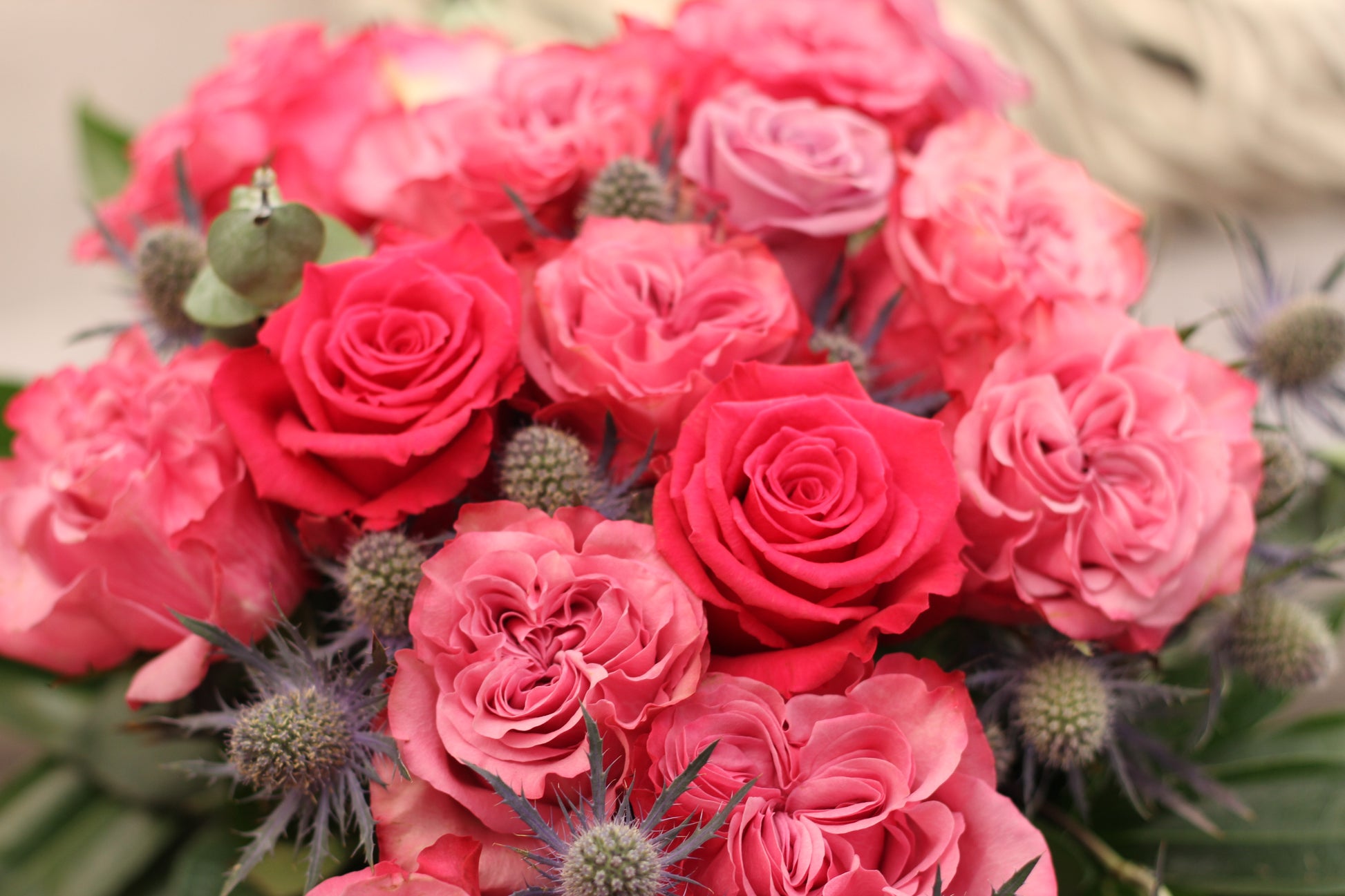 The Unfolding Bouquet - Lavender & Purple Roses (Valentine's Collection)