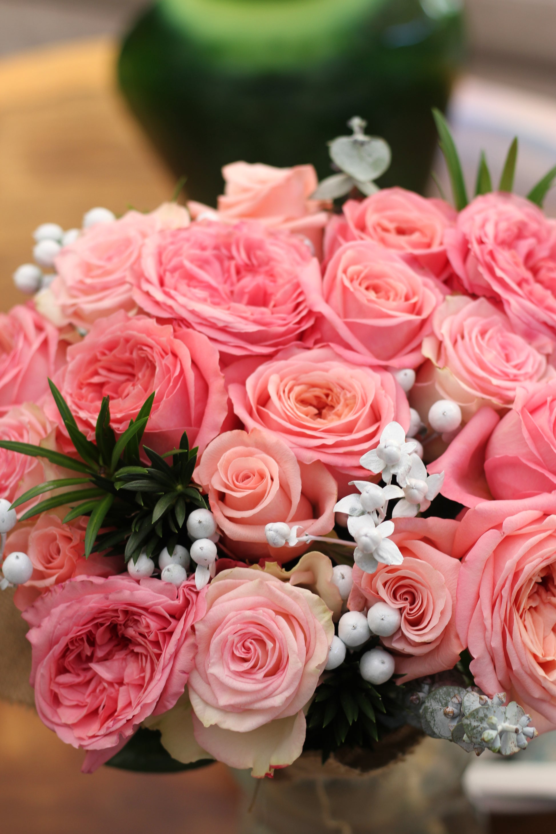 The Togetherness Bouquet - Pink Roses (Valentine's Collection)