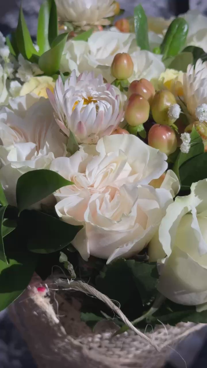 Cream de la Creme (Signature Petal Arrangement)